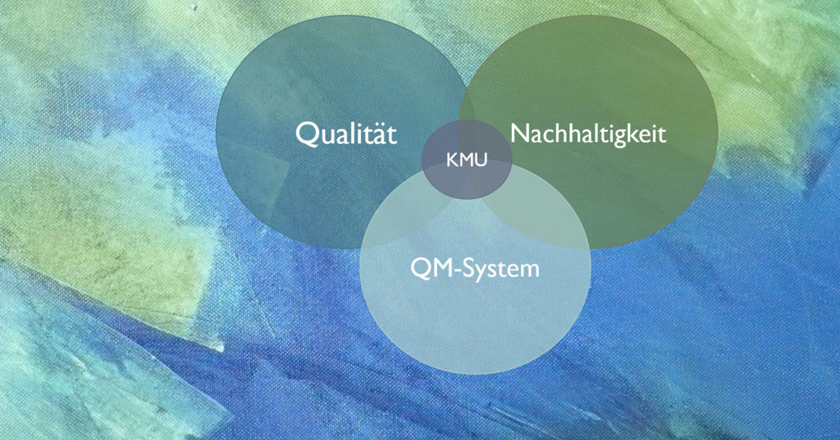 Darstellung KMU - Qualität, Nachhaltigkeit und QM-Systeme