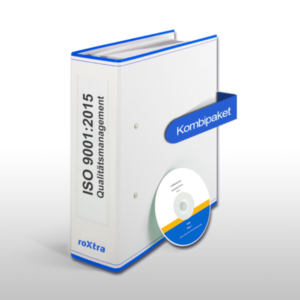 Darstellung Handbuch ISO9001:2015 Qualitätsmanagement Kombipaket von Roxtra