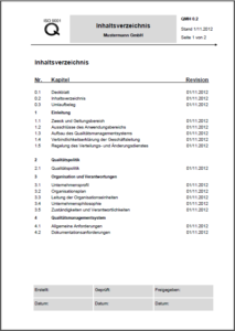 roXtra Table of contents Chapter overview